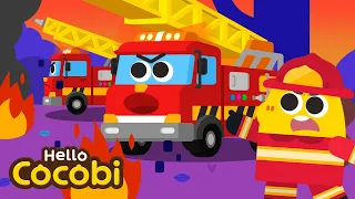 Fire Truck Song | Red | Firefighter Song | Car Songs | Kids Songs | Hello Cocobi