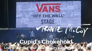 Travie McCoy - Cupids Chokehold (Gym Class Heroes)  LIVE @ Warped Tour 25th Atlantic City NJ 2019