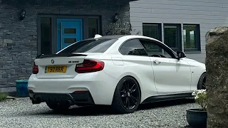 M235i Fully Straight Piped POV Drive (setting off car alarms)