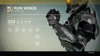 Destiny Review: New Titan Exotic Gauntlets Ruin Wings! [The Dark Below]