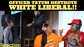 Officer Tatum “Conservative Black Man”DESTROYS Smug White Liberal | Asia and BJ React