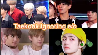 Taekook ignoring each other that breaks my heart💔 [get ur tissues ready]