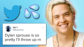Dylan Sprouse Reads Thirst Tweets