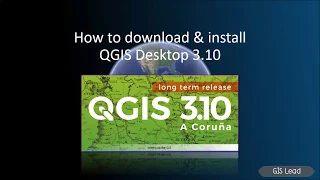 How to download & install QGIS Desktop 3.10