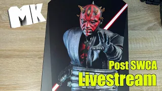 Unboxing Hot Toys Clone Wars Darth Maul and talking about Star Wars Celebration