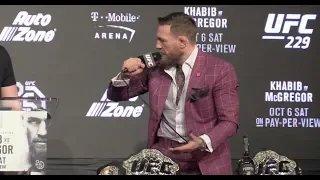 Conor McGregor Explodes Asking If Khabib Is Disrespecting Vladimir Putin? (UFC 229)