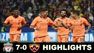 Maribor vs Liverpool 0-7  Extended Highlights - Champions League 17/10/2017