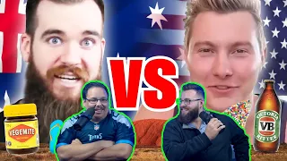 Americans React to 10 Reasons this AMERICAN HATES AUSTRALIA | Isaac Butterfield