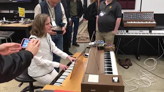 Rachel Flowers + Clavinet L + Mutron = Amazing