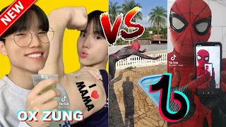 Funny Spider Slack Vs Ox_Zung(MAMA) Funny TikTok Battle| Funny TikTok Compilation