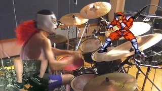 Street Fighter 2  All Stage Theme (DRUM COVER) 【スト2】ストリートファイターII メドレーを激しく叩いてみた！