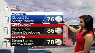 Alert Day: Strong storms this afternoon and evening