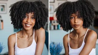 My Updated Wash + Go Routine | Moisturized Wash and Go | Type 4 Hair