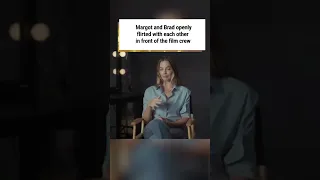 Margot Robbie admitted to having an affair with Brad Pitt! 🥰 #shorts