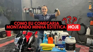 COMO EU COMEÇARIA NA ESTÉTICA DE MOTOS HOJE