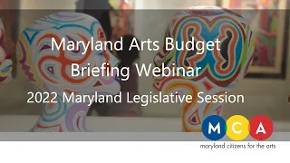FY22 Maryland Arts Budget Briefing Webinar