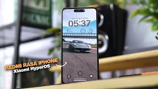 REDMI RASA IPHONE !!  Tema iPhone di Xiaomi HyperOS