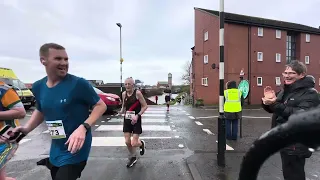 WIGAN RACE  ON  ￼ CANAL  Few Inpatient People in Cars 2024