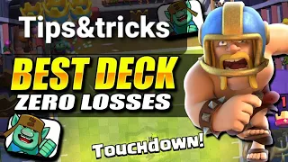 Mega Touchdown Challenge Best deck tips &tricks Clash Royale