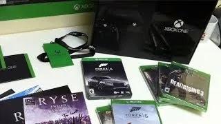 Xbox One Console Day One Edition Unboxing (Xbox One System)