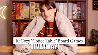10 Cozy "Coffee Table" Board Games + COZY GAME GIVEAWAY!