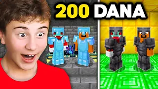 Minecraft 200 Dana Prezivljavanje sa Mladjim Bratom...