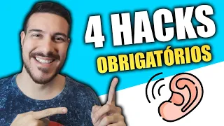 Como Entender o Inglês Falado Rápido | 4 Hacks Obrigatórios