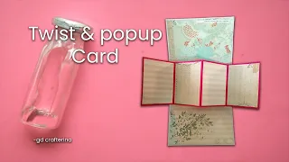 Easy Twist & Pop up card tutorial