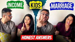 HONEST Answers on Having KIDS | MARRIAGE & INCOME - Bisu & Divesh #AskUsAnything