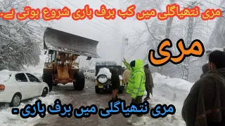 Murree nathiagali snowfall /today live update from murree /murree ayubia snowfall update /