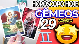 💫𝐔𝐦 𝐌𝐢𝐥𝐚𝐠𝐫𝐞 𝐂𝐡𝐞𝐠𝐚𝐫𝓪́ 𝐏𝐫𝐚 𝐕𝐨𝐜𝓮̂✨🤩🌠 Horoscopo do dia de hoje GÊMEOS 29 AGOSTO 2023♊tarô #Gêmeos 29