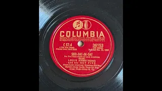 Louis Armstrong & His Hot Five - Skid-Dat-De-Dat