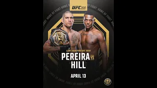 Alex Pereira vs Jamahal Hill SHORT breakdown