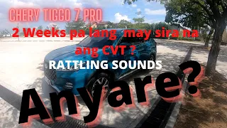 Chery Tiggo 7 Pro 1st Issue; Rattling Sounds| BodecskyTV