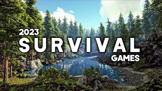 TOP 10 BEST NEW Upcoming Survival Games of 2023 (4K 60FPS)