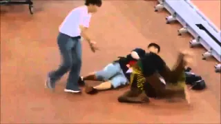 Cameraman falls on Usain Bolt with Segway   Bolt atropellado   IAAF World Championships Beijing 2015