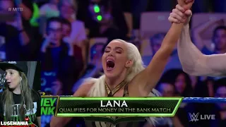 WWE Smackdown 5/22/18 Lana vs Billie Kay MITB Qualifying