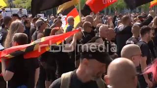 Rechte Demonstration Berlin Hauptbahnhof, 2016