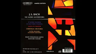 J.S.BACH - Easter Oratorio - Ascension Oratorio - THE SACRED MASTERWORKS (Masaaki Suzuki)