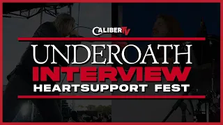 Underoath Discusses New Single "Let Go", Blind Obedience Tour, +More (Interview) | HeartSupport Fest