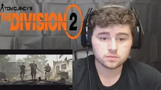 Tom Clancy's The Division 2: Gamescom 2018 Official Gameplay Trailer - Reaction!!!