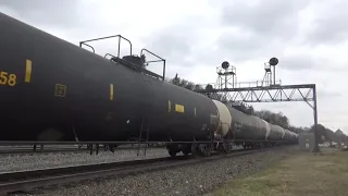 NS 66R rolls under the signals in Summerhill, PA!