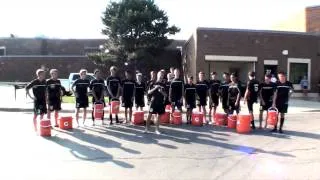 St. Charles East Boys Soccer ALS Ice Bucket Challenge - 8/19/14
