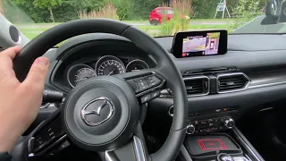 Ein- und Ausparkhilfe (Einparkhilfe & Ausparkhilfe) nutzen Mazda CX-5 Anleitung