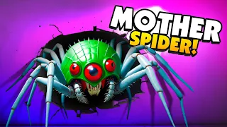 I Found the MOTHER SPIDER And It CHASED ME!