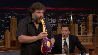 Jack Black 'Sax-A-Boom' but is The Weeknd's "StarBoy"