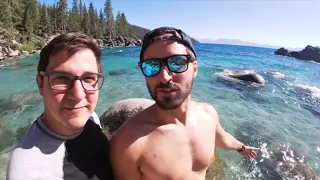 Finding the SECRET COVE in Lake Tahoe!