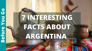 7 Interesting FACTS about ARGENTINA (World's MOST BEAUTIFUL bookshop?)