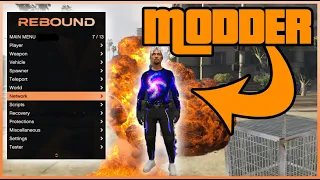 Trolling Modders With Rebound Mod Menu In GTA 5 Online