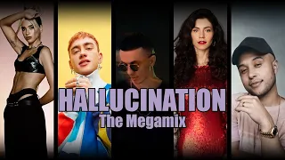 Hallucination (The Megamix) - Regard, Dua Lipa, Madison Beer, Ava Max & More